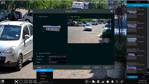 NDAA準拠4MPANPR自動ナンバープレート認識IPカメラ、LPRナンバープレート認識ネットワークIPカメラ - Product Image 4