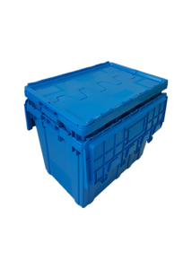 JOIN Logistic Stack-cajas de almacenamiento de PP, contenedor de plástico apilable, caja de mano apilable con tapa