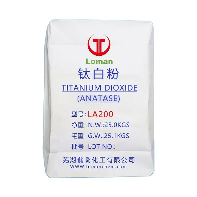 Fabriqué par procédé au sulfate et poudre tio2 de haute qualité haut de gamme Offre Spéciale chimique LOMAN