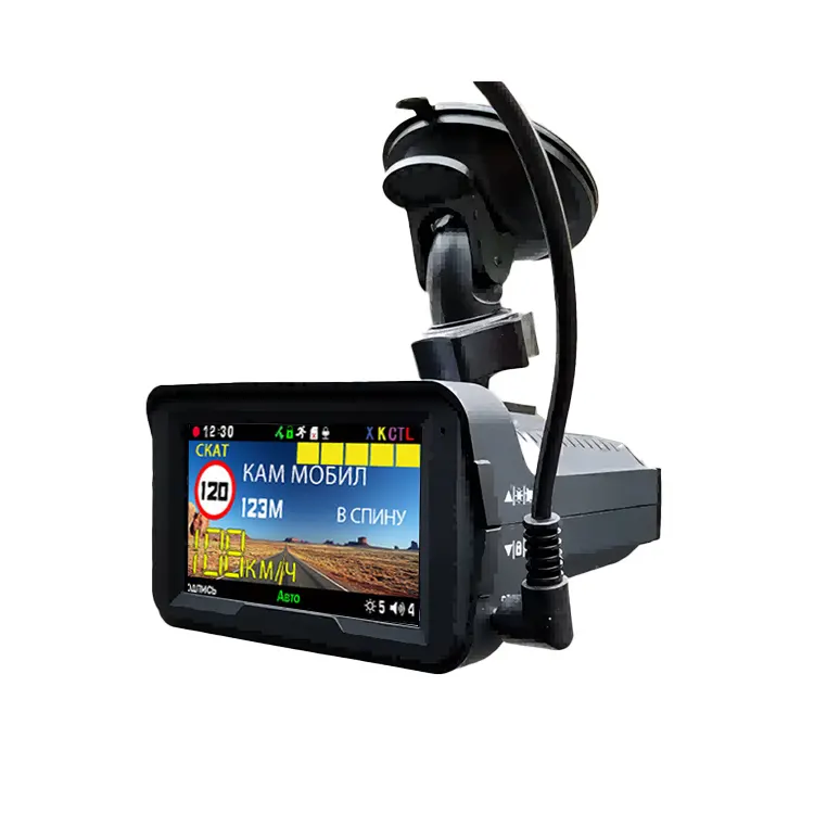 Karadar K328SG 1080P Full HD 3 pollici videoregistratore per auto con rilevatore Radar di firma e informazioni GPS