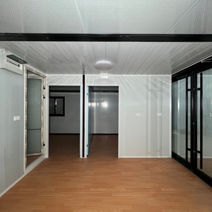 工厂价格小型预制房屋可扩展折叠房屋，适用于经济适用的模块化房屋