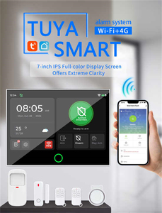 2025 nuevo Tuya 7 pulgadas Smart WiFi 4G sistema de alarma de seguridad para el hogar Smart Home Security - Product Image 2