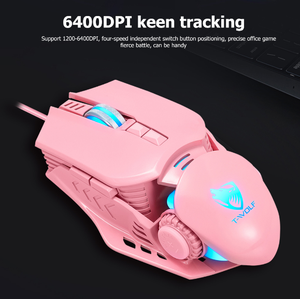 Accessori per Computer all'ingrosso 7-Color LED di respirazione ottica magia personalizzato 7D cablato Mouse da gioco per uso ufficio e gioco - Product Image 5