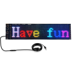 Intelligente programmabile flessibile LED segno di bordo App di controllo schermo a LED pannello di auto matrice pannello di personalizzare led segno di visualizzazione per auto - Product Image 5
