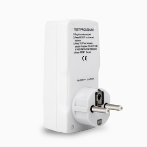 PRCD ab 16A 120V 50Hz IEC61540 fiş her zaman Test kaçak koruma güvenliği beyaz fiş - Product Image 3