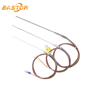 中国供应商工业不锈钢探头<span class=keywords><strong>rtd</strong></span> pt100热电偶高温传感器k型