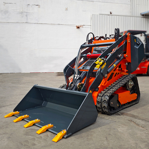 450 Mini Skid chỉ đạo Bộ nạp mini theo dõi loader Xăng Powered Honda động cơ nhỏ gọn đa mục đích trang trại loader để bán - Product Image 4