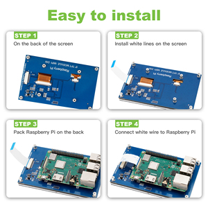 Customized for <strong>Raspberry</strong> <strong>Pi</strong> Panel 800x480 Resolution Driver Board Touch Screen Module Dsi Interface Display TFT 5 7inch Mipi LCD - Product Image 6