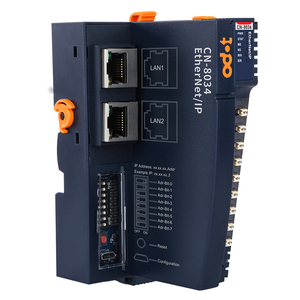 CN-8034 EtherNet/IP-Protokoll-Netzwerk adapter für SPS-IO-Lösung, 32 IO-Steckplätze erweiterbar, max. 504 Bytes