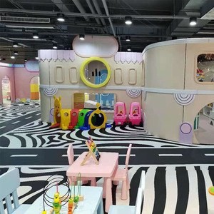 Lâu Đài maccarron máy bay trong nhà vui chơi giải trí sân chơi trò chơi Thiết bị cho trẻ em trẻ em bên trong - Product Image 5