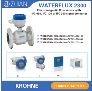 Low Price 4-20mA <strong>RS485</strong> Modbus Electromagnetic <strong>Flow</strong> Sensor KROHNE OPTIFLUX2300 IFC300 DN50 50mm 2inch Electromagnetic Flowmeter - Product Image 4