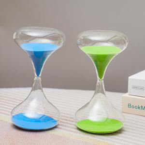 Sáng Tạo quả tạ hình dạng kính đồng hồ cát hẹn giờ 30 phút kính đồng hồ cát cá nhân phong cách hiện đại trang trí máy tính để bàn nhà - Product Image 3