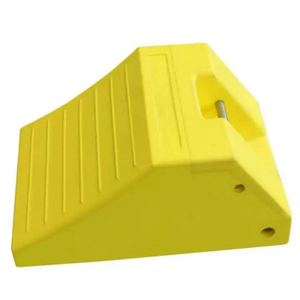 <strong>Big</strong> Tire Stopper Yellow Plastic Safety Parking Car Parking Bumper Wheel <strong>Chock</strong>