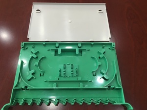 Bandeja empalmadora de fusión de 12 puertos para fibras ópticas para uso en red en Panel de conexión de caja de terminales de fibra óptica - Product Image 3