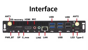 OPS Mini I5 Interactive Whiteboard Display Linux <strong>Operating</strong> <strong>System</strong> Embedded DDR4 <strong>Computer</strong> with DP HD for Touch Stock Availability - Product Image 4