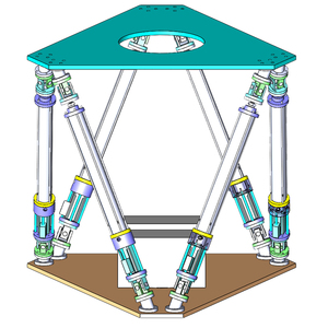 Three Screen Six Axis Electric Cylinder <strong>Dynamic</strong> Platform of 6DOF VR Car Racing <strong>Simulator</strong> With Integrated Motion Control <strong>System</strong> - Product Image 3