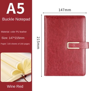 Custom A5 Simple Literary <strong>Notebook</strong> Thread Sewing Planner for College Students Paper Cover Journal for Creative Work Meeting Gift - Product Image 6