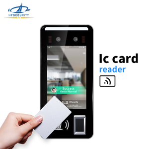 HFSecurity 5 pollici Touchscreen Android Face NFC controllo accessi con sistema di monitoraggio presenze SDK ATMS - Product Image 1