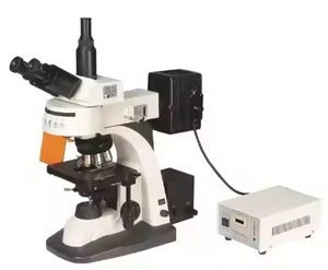 XYL-606 Epi-floresan trinoküler LED floresan mikroskop, uzun çalışma mesafesi planı renksiz - Product Image 3