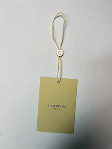 Etiquetas colgantes y oscilantes de hilo de nailon de alta calidad para accesorios de ropa directos de fábrica, embalaje para uso en ropa - Product Image 2