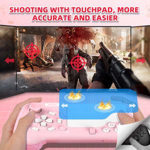 Mouse-Pad Pro <strong>Controller</strong> As Keyboard and Mouse Combo Set with Touchpad Compatible Windows PC/<strong>Mac</strong> OS/ps4/ps5/X Box - Product Image 3