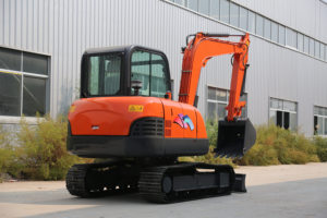 Excavadora sobre orugas de 6 toneladas de gran tamaño, máquina de excavación móvil de tierra liuzhou, alta capacidad de carga, precio barato - Product Image 3