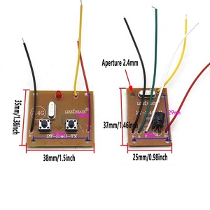 Scheda elettrica modulo di controllo remoto circuito stampato trasmettitore e ricevitore per auto RC - Product Image 2