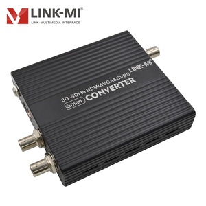 Convertidor SDI a HDMI/VGA/AV con salida de bucle IR SDI y interruptor de modo compatible con convertidor 720p 1080p SDI BNC a CVBS