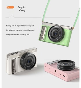 กล้องวิดีโอ4K พร้อมหน้าจอพลิกขนาด3.0นิ้ว IPS 16X การซูมดิจิตอลที่มีเซ็นเซอร์ CMOS - Product Image 4