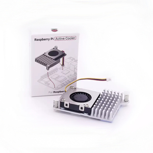 Disipador térmico de aluminio oficial Raspberry Pi Active Cooler con ventilador para Raspberry Pi 5 - Product Image 1