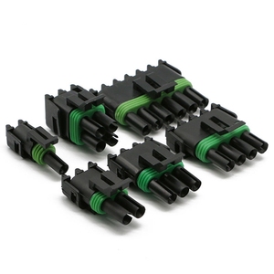 Hot Sale High Performance <strong>Delphi</strong> 6-Pin 12010975 12015797 Automotive <strong>Connector</strong> 1 2 3 <strong>4</strong> 6 Pin Rectangular <strong>Connector</strong> Male to Female - Product Image 1