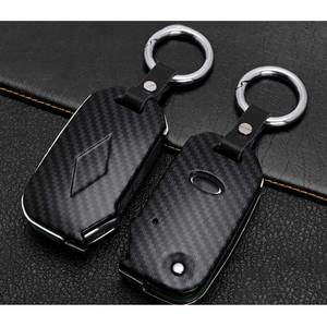 Carbon Fiber Car <strong>Key</strong> Case Cover Bag for Kia K3 Forte <strong>Cerato</strong> Kx3 K5 Optima Seltos Remote Control Shell Protection Auto Parts - Product Image 1