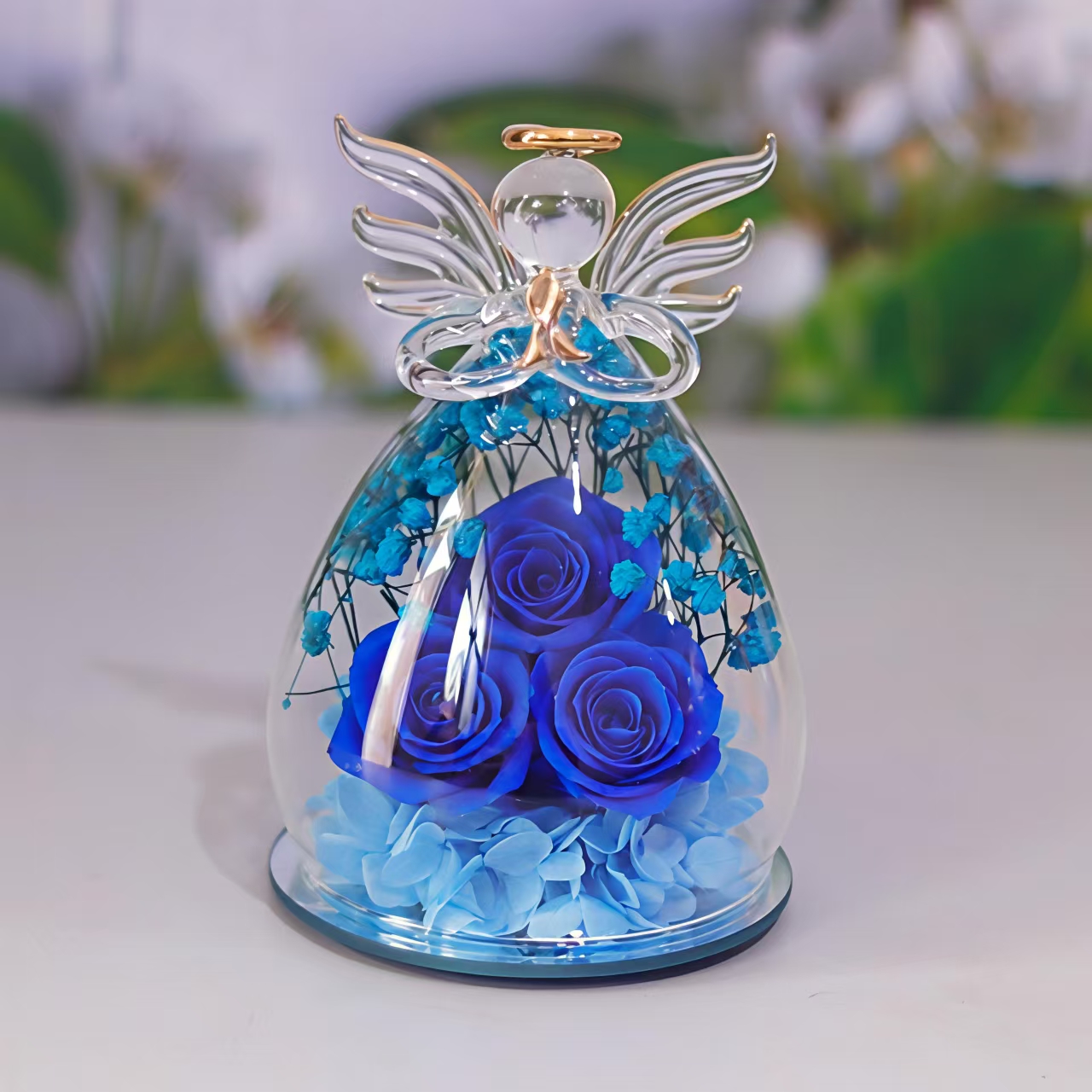 Azul - 3 Rosas