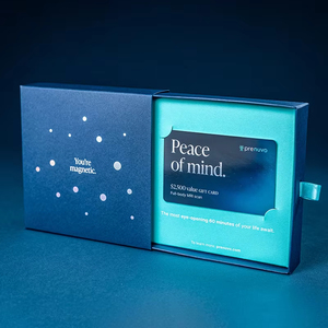 Hot Selling <strong>Vip</strong> and Membership Card Holders Gift Boxes UV Protected Wedding Card Boxes Hard Cardboard Transport Boxes - Product Image 2