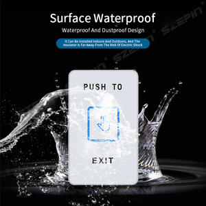 Pulsante di uscita di controllo di accesso a contatto impermeabile con interruttore a sfioramento pulsante di uscita - Product Image 4
