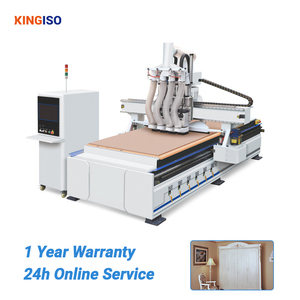 Enrutador CNC automático para carpintería, enrutador de mesa ATC, máquina de corte de madera para armarios - Product Image 1