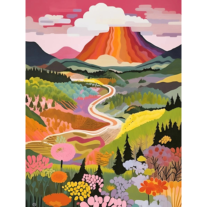 Paysage coloré 07