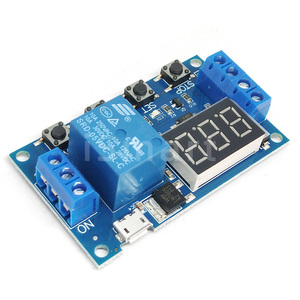 I-SMART DC 6-30V Support Micro USB 5V LED <strong>Display</strong> Automation Cycle Delay <strong>Timer</strong> <strong>Control</strong> Off Switch Delay Time Relay 6V 9V 12V 24V - Product Image 2