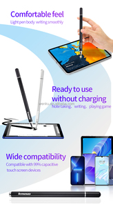 قلم لمس سعوي من الألومنيوم مع رأس احتياطي لأجهزة أندرويد وآيفون واللوحات الرقمية للرسم والتدوين - Product Image 6