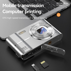 写真撮影用小型カメラ2.4インチLCD16Xズーム50MPコンパクトおよび子供用小型カメラ - Product Image 2