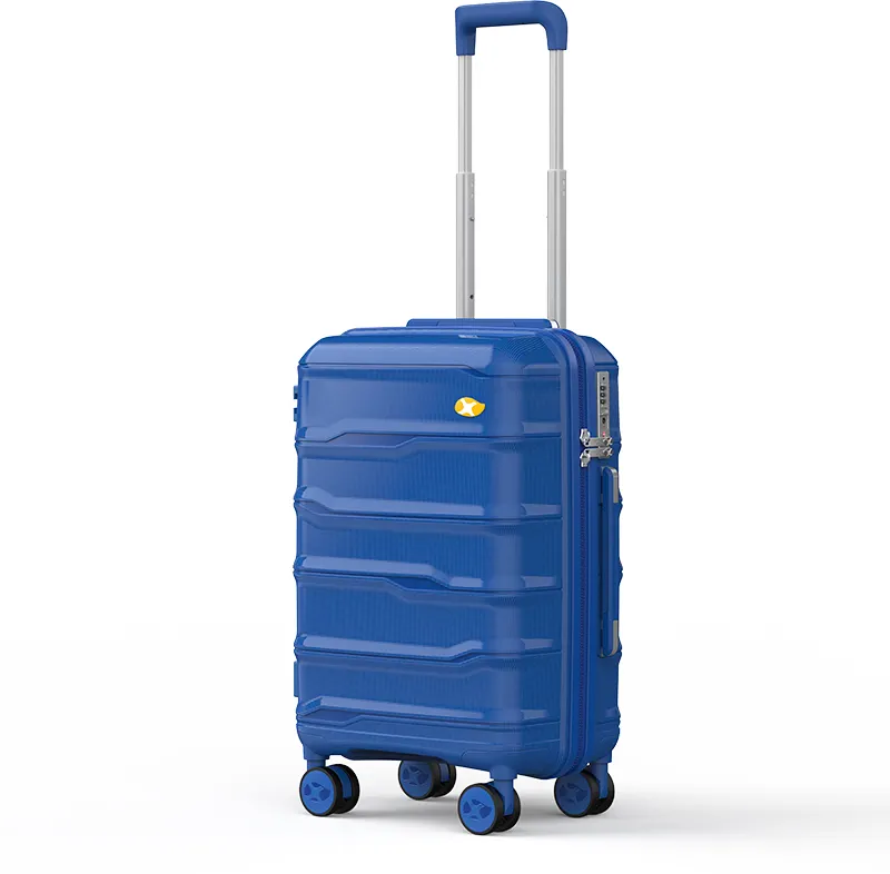 Moem OEM iş taşımak-inç PP arabası bagaj en hafif seyahat bavul teleskopik valiz sapı torba