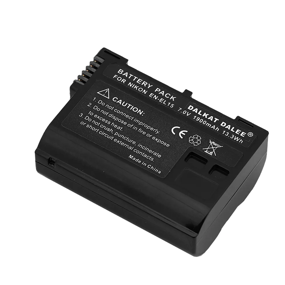 Oplaadbare Camera Li-Ion Batterij EN-EL15 EN-EL15 EL15 Voor D850 D810 D800 D750 D7500 D7200 D7100 D610 D600