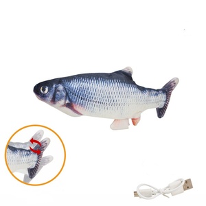 Juguetes para gatos Flopping Fish con Catnip, Gatito en movimiento Kicker, Floppy Wiggle Carp para perros pequeños, Movimiento interactivo Kitty Ejercicio - Product Image 2