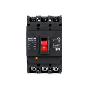 MUTAI סין מפעל מחיר AC MCCB 10 125 250A 400 AMP 3 שלב 3 מוט מפסק מקרה יצוק