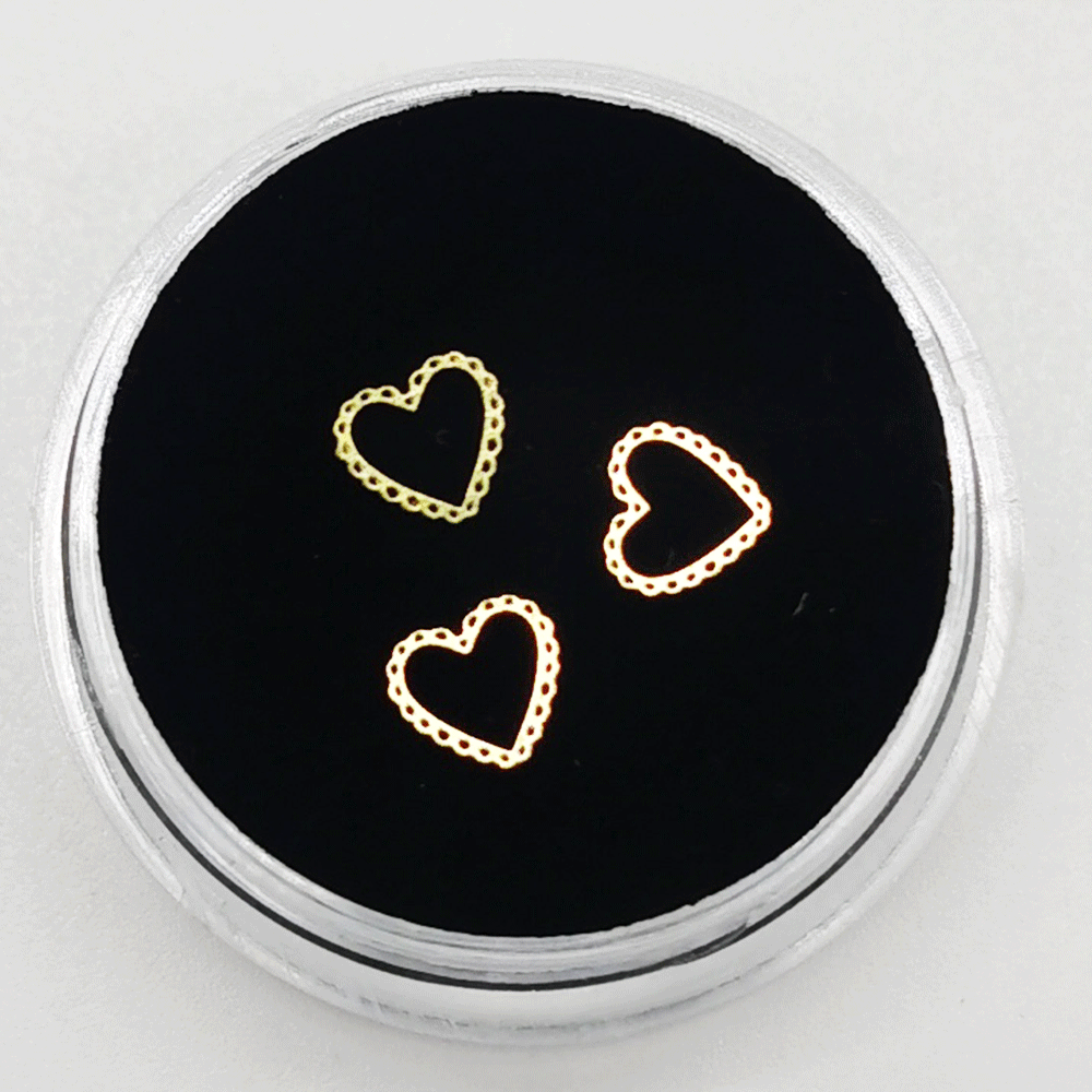 Heart shape tooth gems