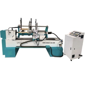 Tornio automatico per legno cnc 220V/380V con caricamento e scarico dell'alimentatore automatico - Product Image 1