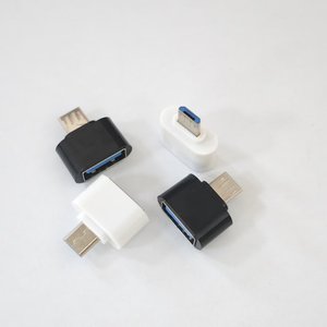 OTG适配器USB 2.0至微型usb适配器USB读卡器usb2.0至微型手机安卓v8 tpc适配器 - Product Image 1