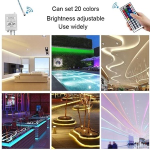 5m 16.4ft 5050 SMD RGBLEDストリップコンプリートセット防水LEDライトストリップ、44キーLEDコントローラーおよびドライバー付き - Product Image 2