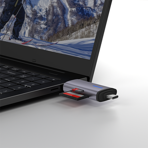 Werkseitig benutzer definierter Mini TF SD-Kartenleser USB C USB 2.0 3.0 Speicher OTG-Kartenleser adapter Mit Typ C für PC Mac iPhone Android - Product Image 2
