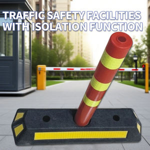 Chất lượng cao tốc độ cao Splitter màu chuyển hướng hướng dẫn cao su và nhựa mòn xe Lane Divider - Product Image 5
